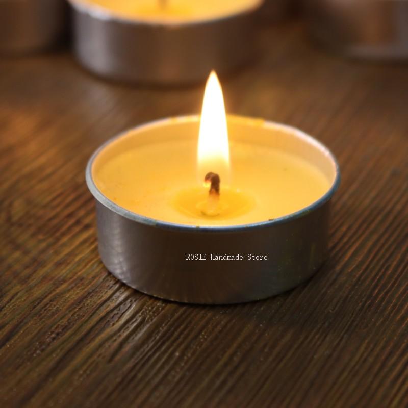 Soy Wax Flake - Пустая круглая алюминиевая коробка для чайного