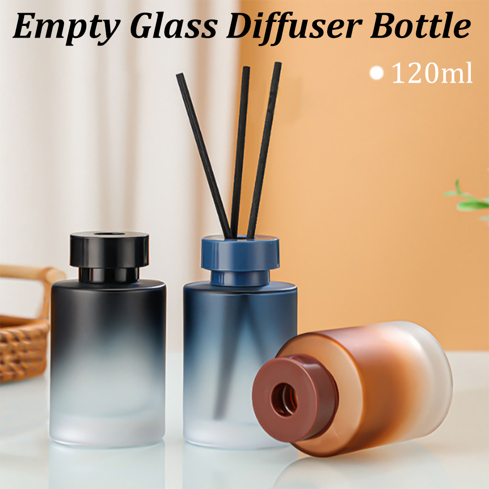 Home Fragrance Diffuser Refills - 120 мл пустой стеклянный диффузор, многоразовые