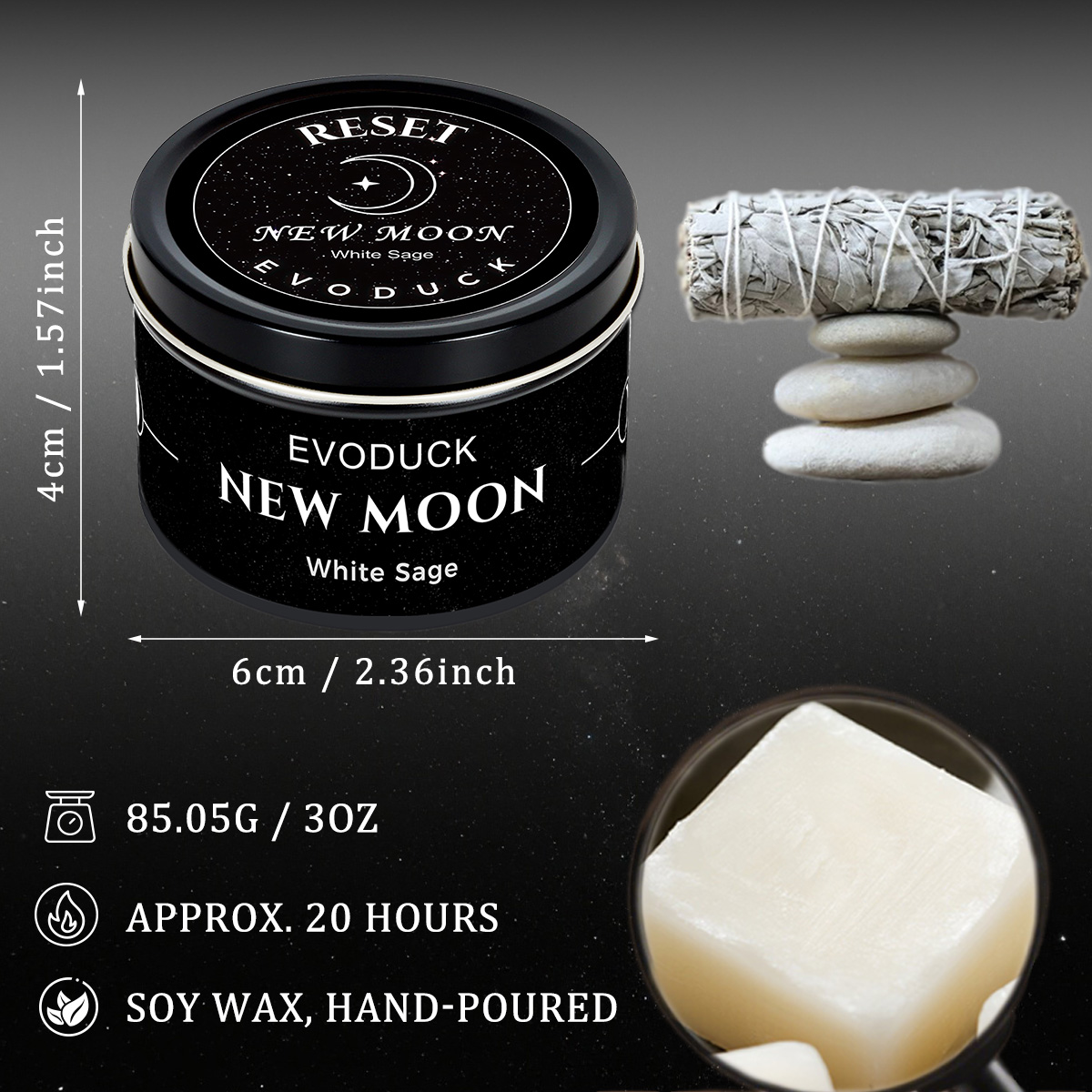 Новая ароматическая свеча «Лун – обзор и цена Soy Wax Flake