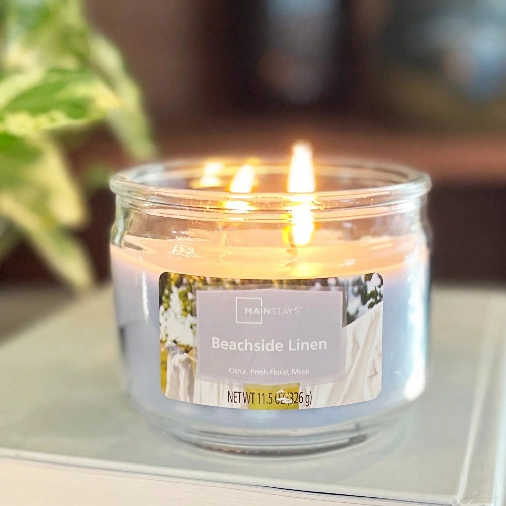 Ароматическая свеча в стеклянн – обзор и цена Home Fragrance Fresh Linen