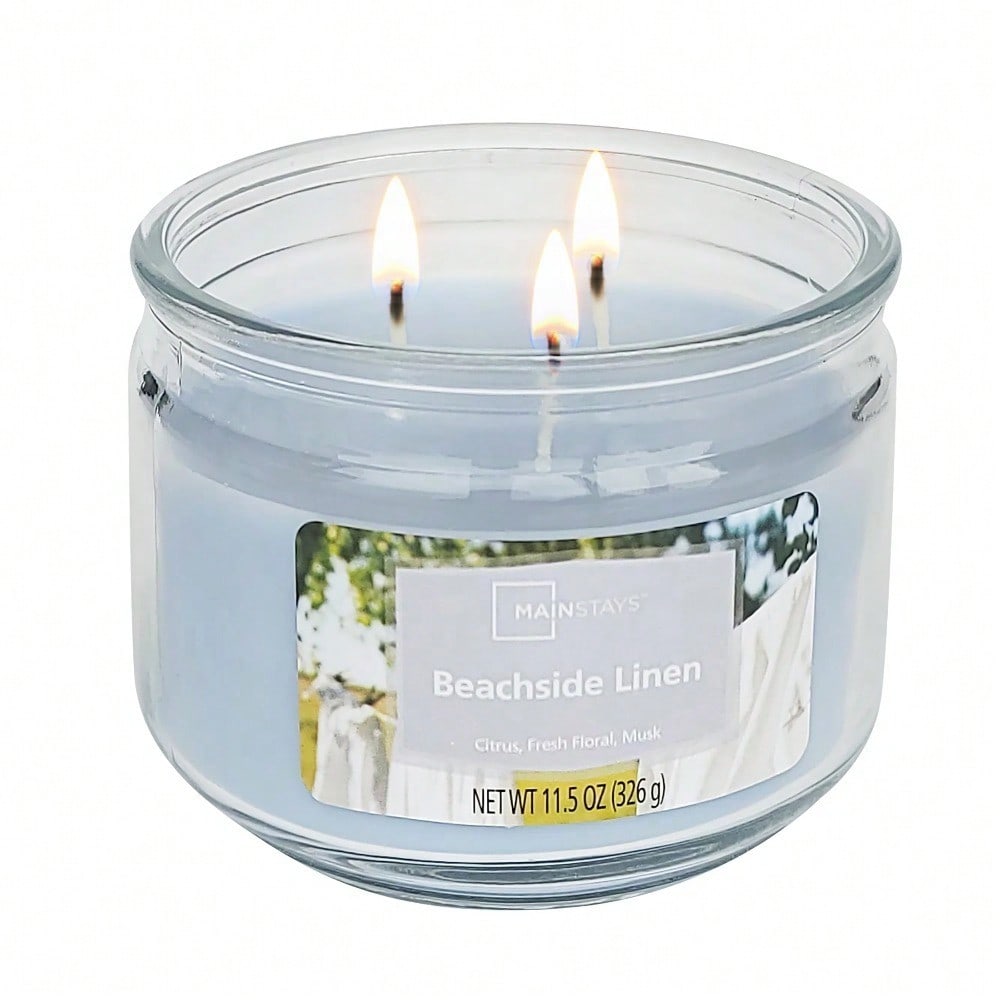 Ароматическая свеча в стеклянн – обзор и цена Home Fragrance Fresh Linen