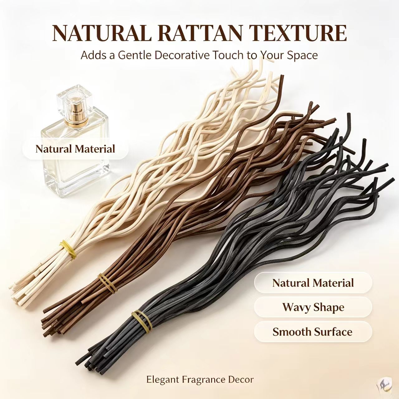 20 шт. длинных волнистых палоч – обзор и цена Home Fragrance Diffuser Refills